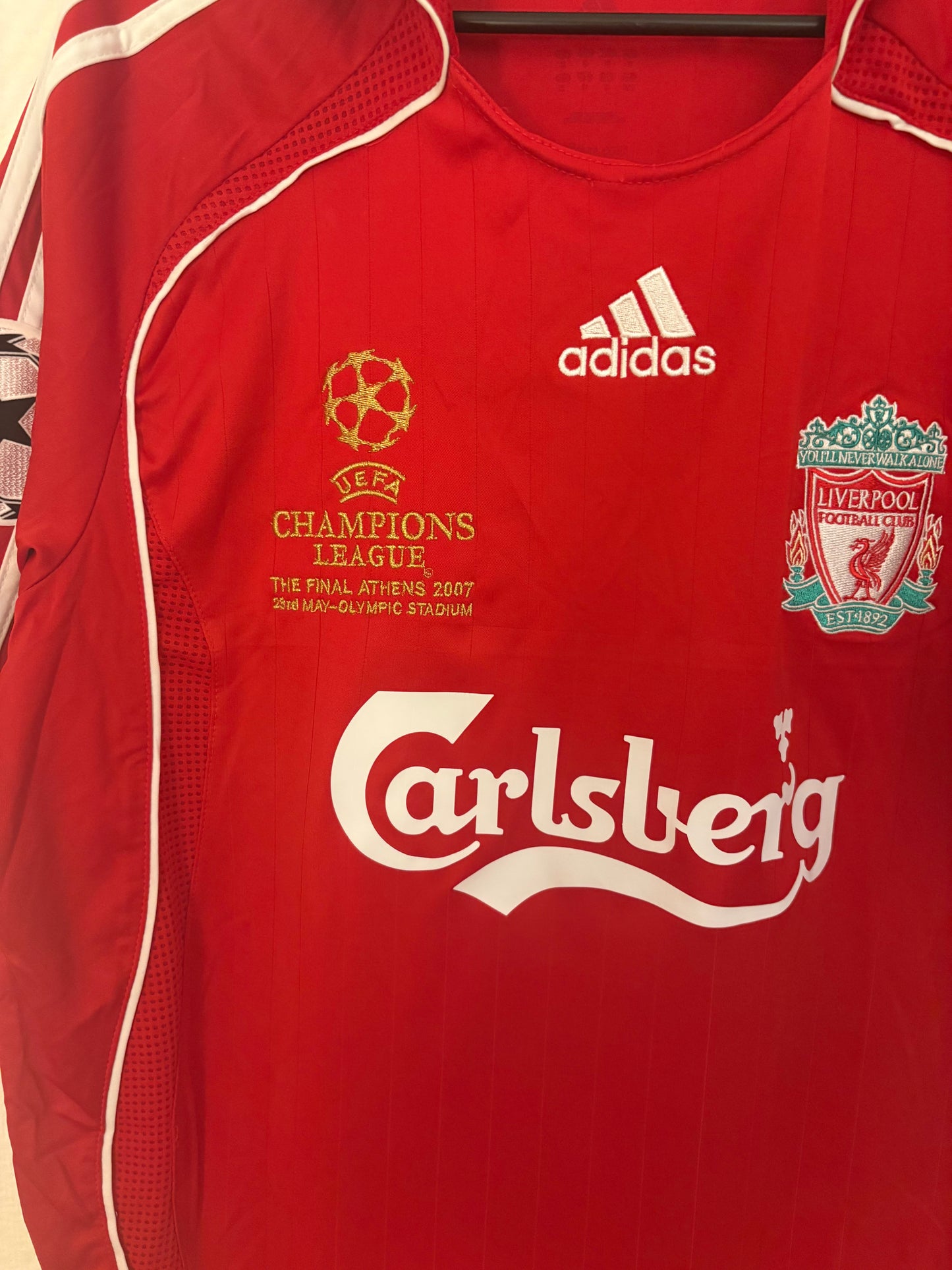 Liverpool finale 2007 - Agger